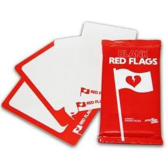 Skybound Games Red Flags: Blank Cards