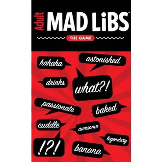 Fully Baked Ideas Adult Mad Libs - The Card Game