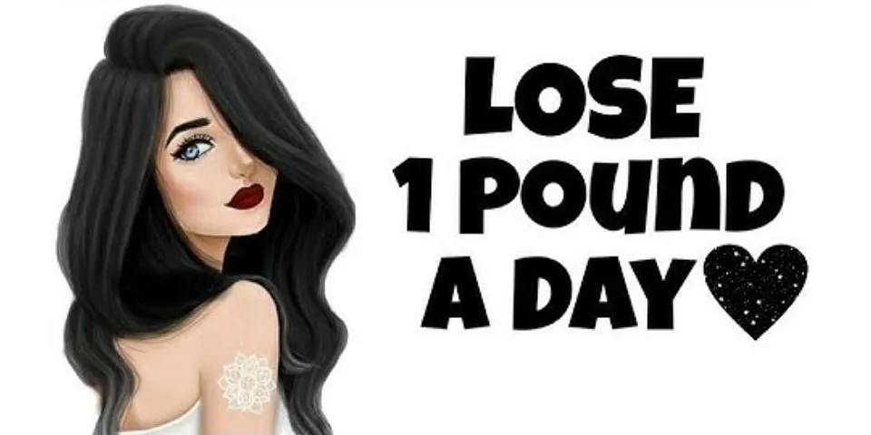 Can you lose 1 pound a day?