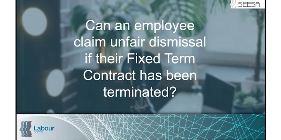 Can you terminate an employee for looking for another job nz