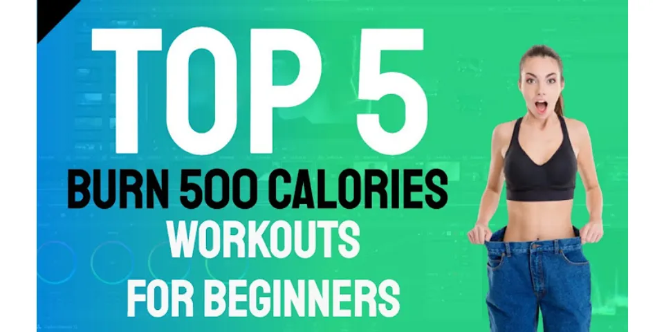 How can I burn 500 calories in 5 minutes?
