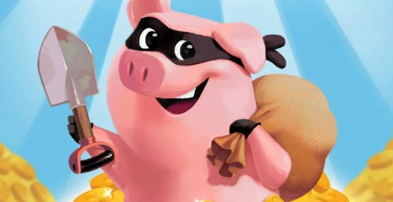 coin master brand pig mascot