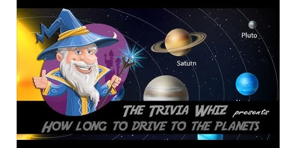 How long would it take to drive to Jupiter?