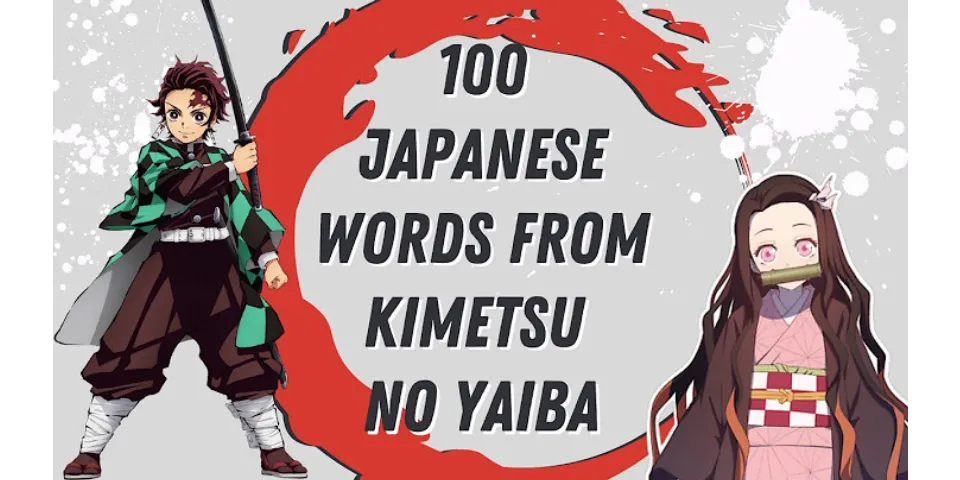 How many Japanese words to understand anime