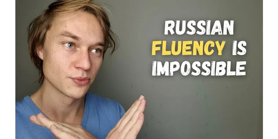 How many words to be fluent in Russian