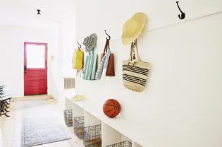 summery items on the wall