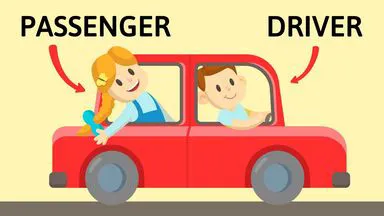 how to teach new words passenger and driver