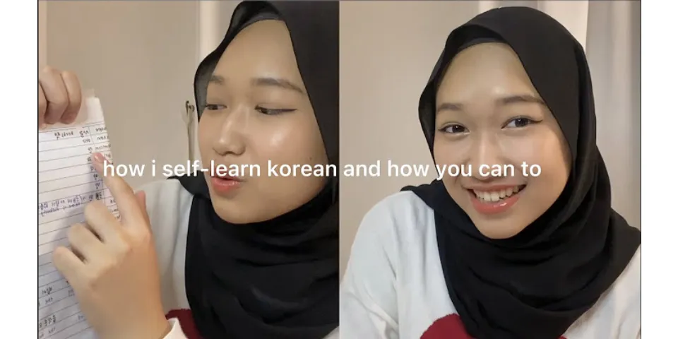 How to learn Korean by yourself for beginners