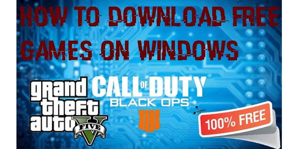 PC games download free Windows 10