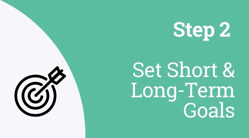 set short and long-term goals