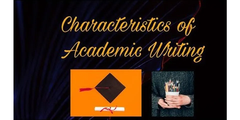 What are the characteristics of academic writing styles?