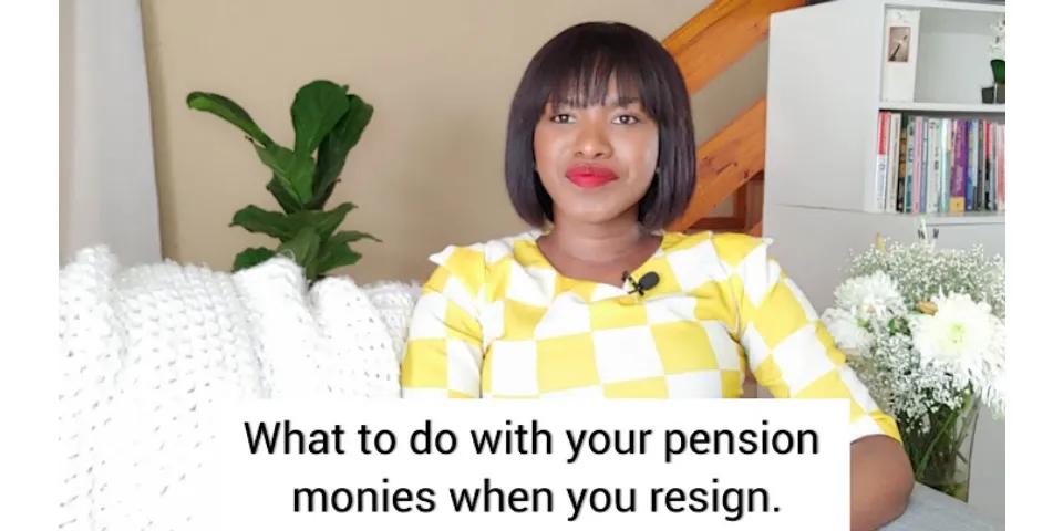 What happens to your pension if you quit?