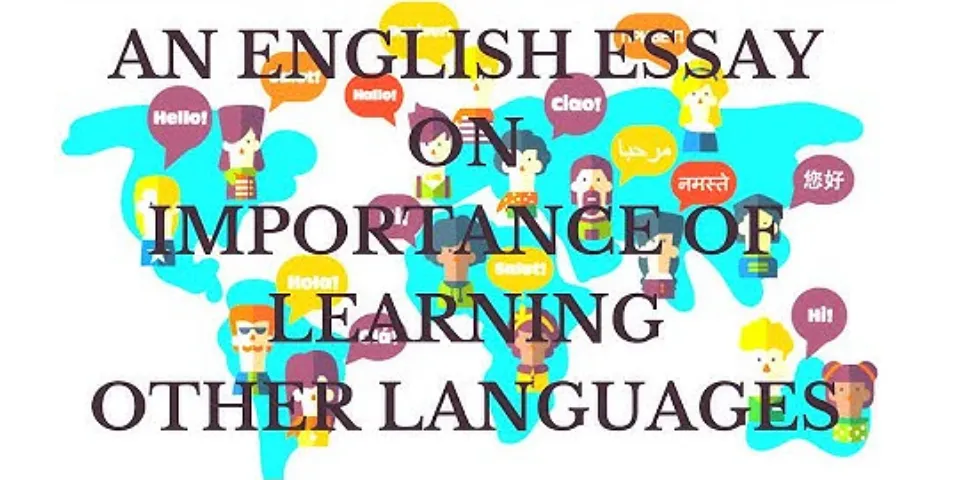 What is language learning Essay