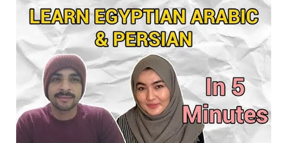 What is the best way to learn Egyptian Arabic?