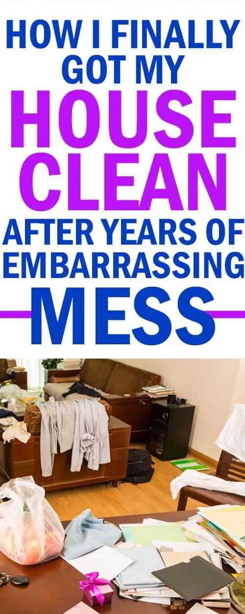 cleaning up an overwhelming mess