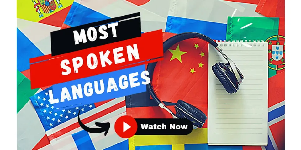 What is the top 10 most spoken language in the world