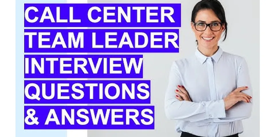What questions do you have for us call center