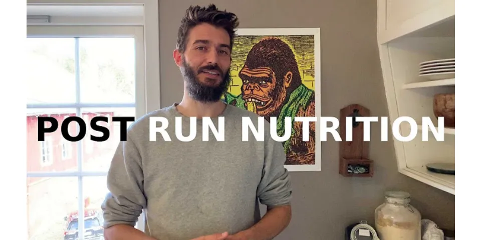 What to eat after a run for weight loss