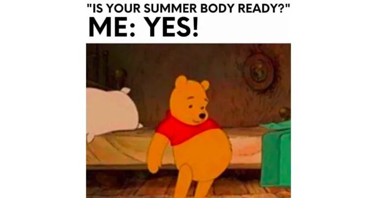 funny summer body memes